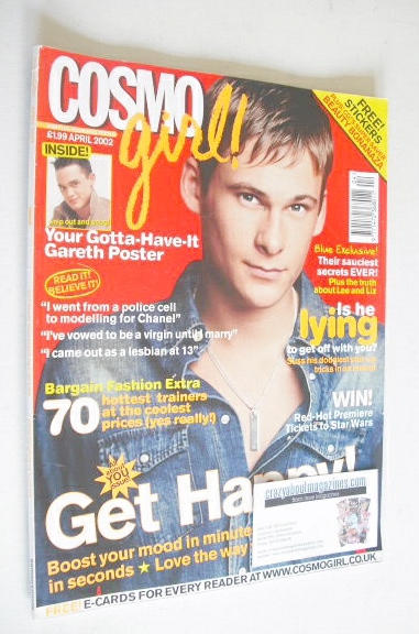 <!--2002-04-->Cosmo Girl magazine - Lee Ryan cover (April 2002)