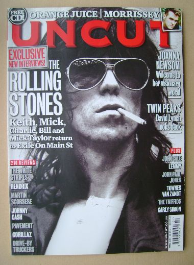 Uncut magazine - Keith Richards cover (April 2010)