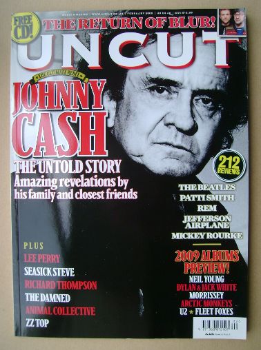 Uncut magazine - Johnny Cash cover (February 2009)