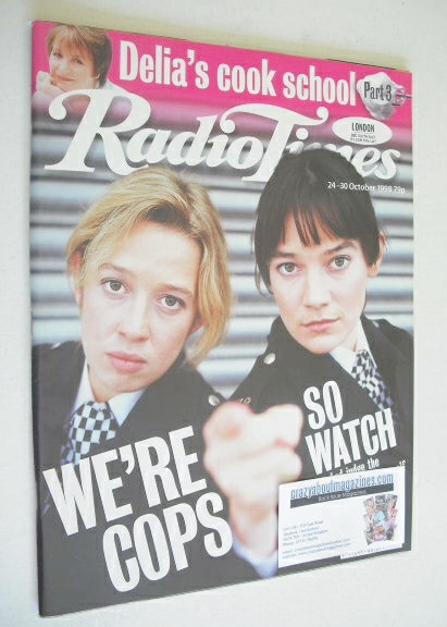 <!--1998-10-24-->Radio Times magazine - Katy Cavanagh and Clare McGlinn cov