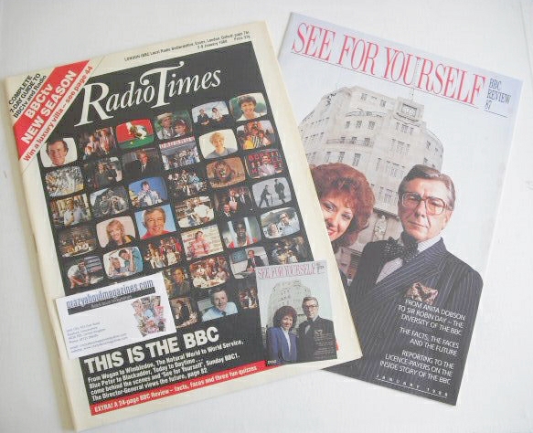 Radio Times magazine - This Is The BBC cover (2-8 January 1988)