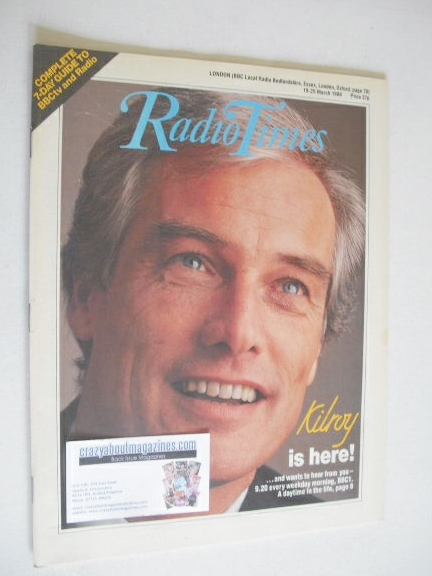 Radio Times magazine - Robert Kilroy-Silk cover (19-25 March 1988)