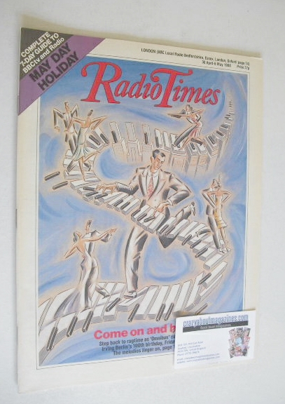 Radio Times magazine - Come On And Hear cover (30 April - 6 May 1988)