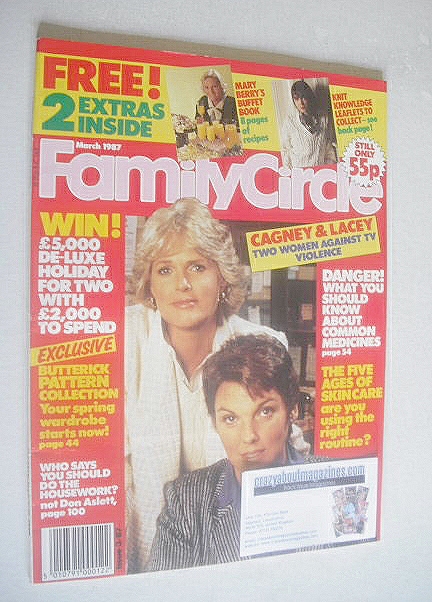 <!--1987-03-->Family Circle magazine - March 1987 - Sharon Gless and Tyne D