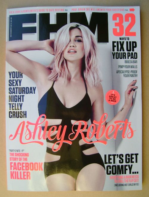 FHM magazine - Ashley Roberts cover (November 2014)