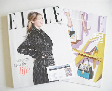 British Elle magazine - September 2014 - Kate Upton cover (Subscriber's Issue)
