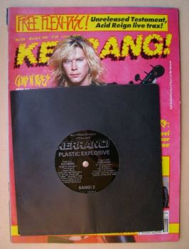 Kerrang magazine - Duff McKagan cover (3 March 1990 - Issue 279)