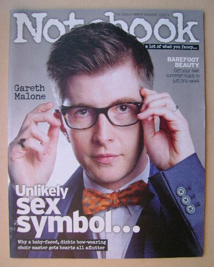 Notebook magazine - Gareth Malone cover (25 May 2014)