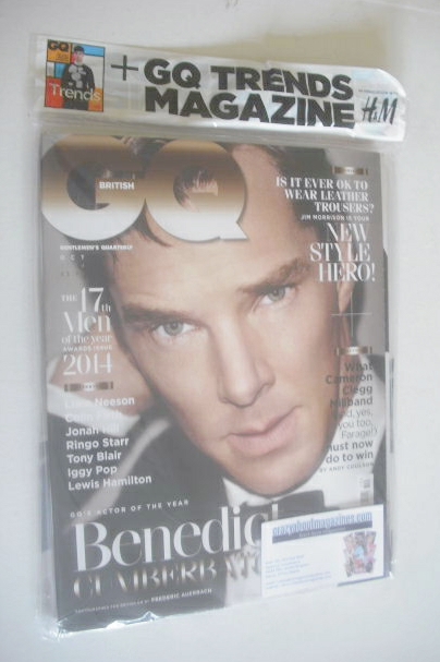 British GQ magazine - October 2014 - Benedict Cumberbatch cover