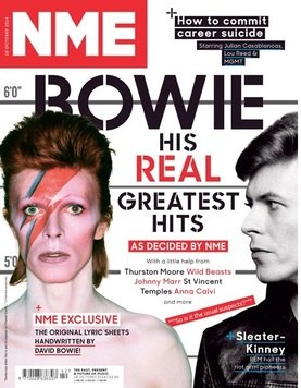 NME magazine - David Bowie cover (18 October 2014)