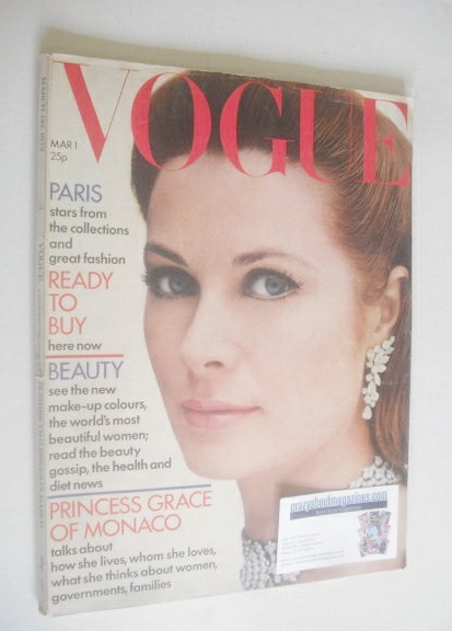 <!--1972-03-01-->British Vogue magazine - 1 March 1972