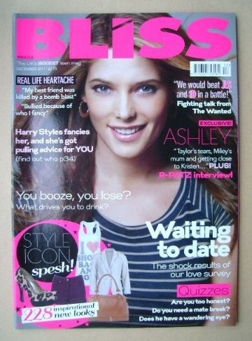 <!--2011-12-->Bliss magazine - December 2011 - Ashley Greene cover