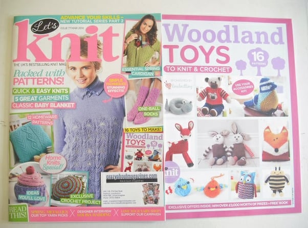 <!--2014-03-->Let's Knit magazine (March 2014 - Issue 77)