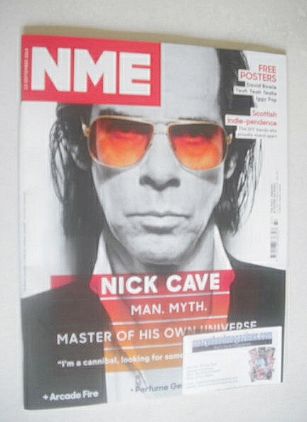 NME magazine - Nick Cave cover (13 September 2014)