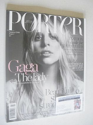 <!--2014-08-->Porter magazine - Lady Gaga cover (Summer 2014 - Issue 2)