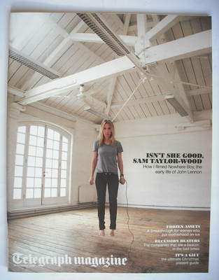Telegraph magazine - Sam Taylor-Wood cover (28 November 2009)