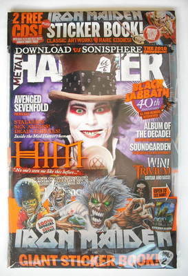 Metal Hammer magazine - Ville Valo cover (March 2010)