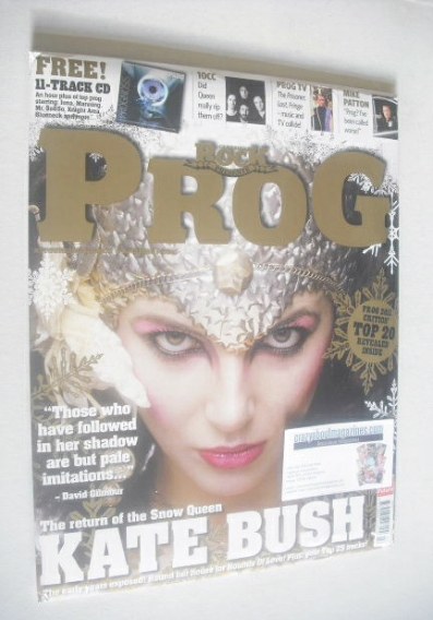 <!--2011-12-->Classic Rock Prog magazine - Kate Bush cover (December 2011 -