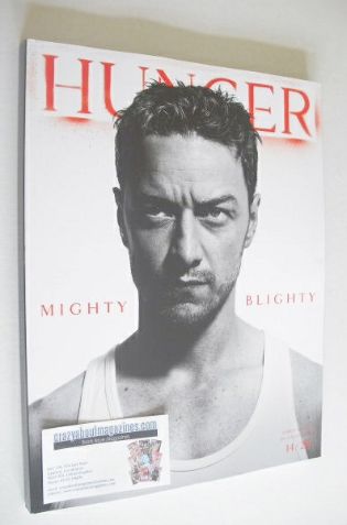 Hunger magazine - James McAvoy cover (Issue 6 - Spring/Summer 2014)