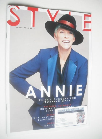 Style magazine - Annie Lennox cover (12 October 2014)