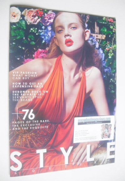 <!--2014-05-25-->Style magazine - Couture cover (25 May 2014)