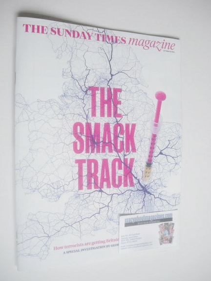 <!--2014-10-19-->The Sunday Times magazine - The Smack Track cover (19 Octo