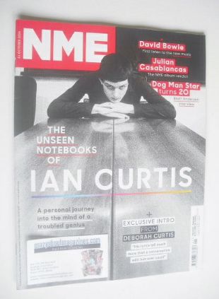NME magazine - Ian Curtis cover (11 October 2014)