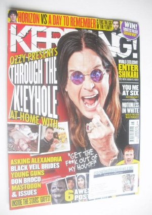 Kerrang magazine - Ozzy Osbourne cover (11 October 2014 - Issue 1538)