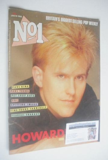 No 1 Magazine - Howard Jones cover (18 January 1986)