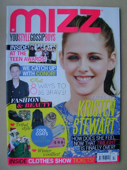 MIZZ magazine - Kristen Stewart cover (1 - 21 November 2012)