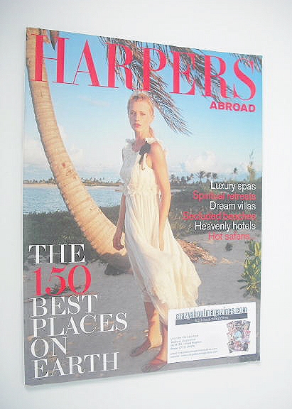 Harpers & Queen supplement - Abroad: Laura Bailey cover (January 2003)