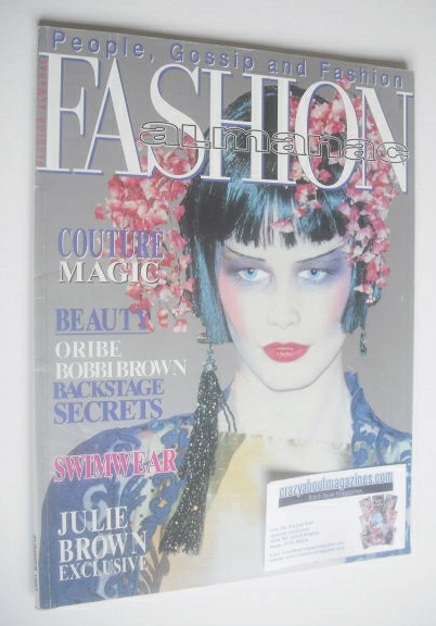 Fashion Almanac magazine - Claudia Schiffer cover (Summer 1997)