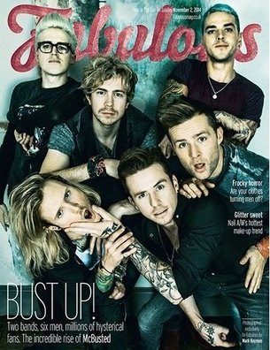 Fabulous magazine - McBusted cover (2 November 2014)