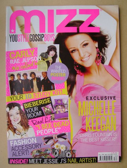 <!--2012-05-17-->MIZZ magazine - Michelle Keegan cover (17 May - 6 June 201