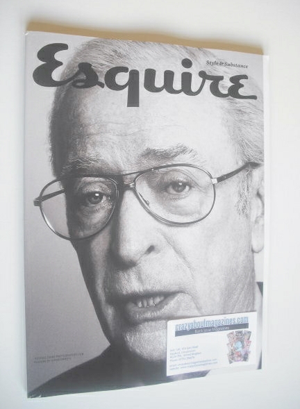 Esquire magazine - Michael Caine cover (October 2014 - Subscriber's Issue)