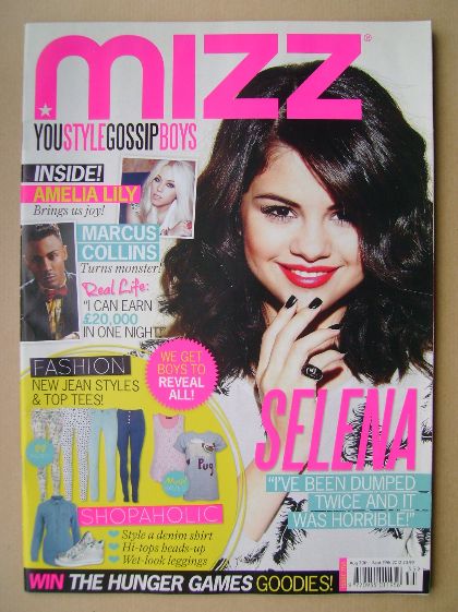 <!--2012-08-30-->MIZZ magazine - Selena Gomez cover (30 August - 19 Septemb