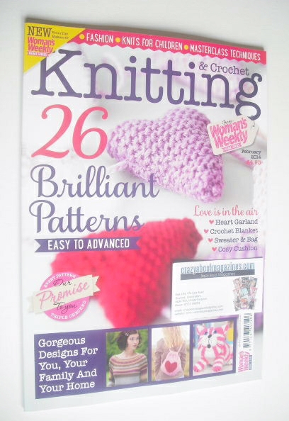 <!--2014-02-->Woman's Weekly magazine - Knitting and Crochet Special (Febru