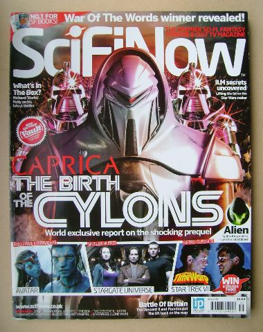 SciFiNow Magazine - Caprica cover (Issue No 35)