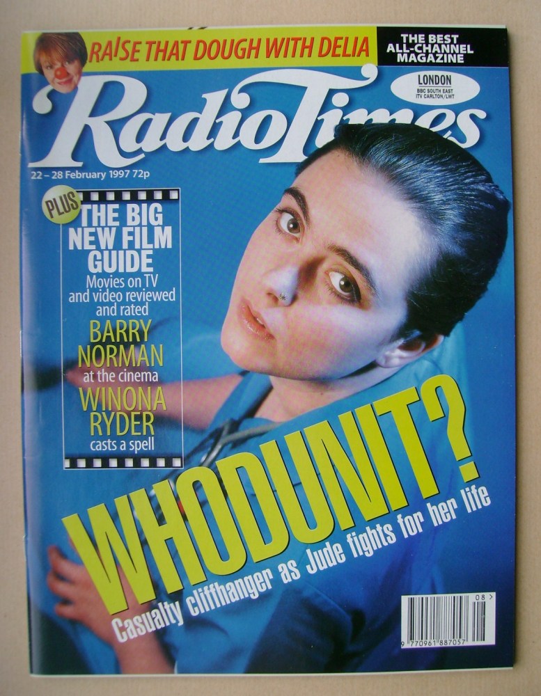 <!--1997-02-22-->Radio Times magazine - Lisa Coleman cover (22-28 February 