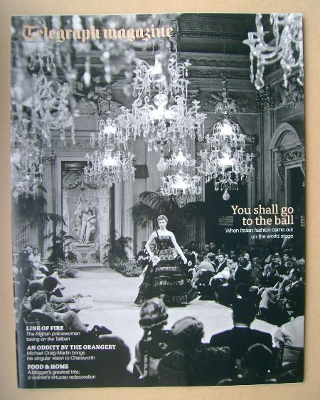 Telegraph magazine - You Shall Go To The Ball cover (15 March 2014)
