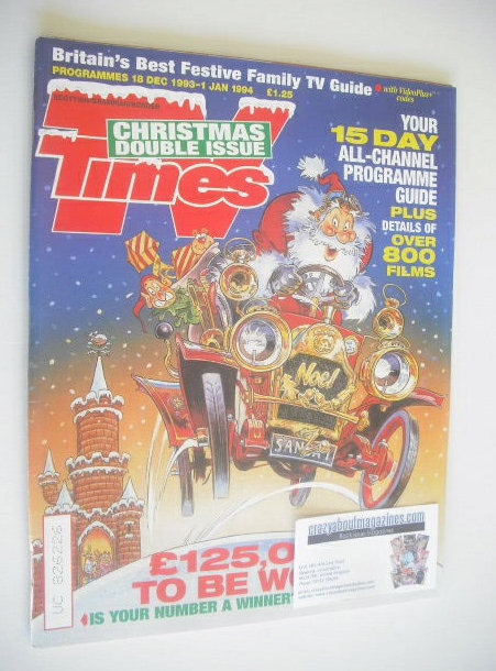 TV Times magazine - Christmas Issue (18 December 1993 - 1 January 1994)