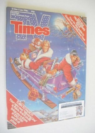TV Times magazine - Christmas Issue (21 December 1985 - 3 January 1986)
