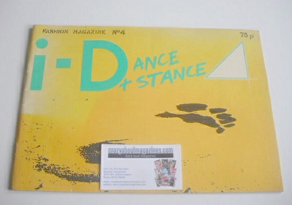 <!--1981-04-->i-D magazine - Dance & Stance issue (April 1981 - No 4)