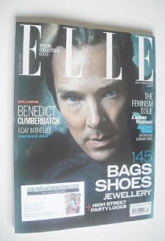 British Elle magazine - December 2014 - Benedict Cumberbatch cover (Collector's Edition)