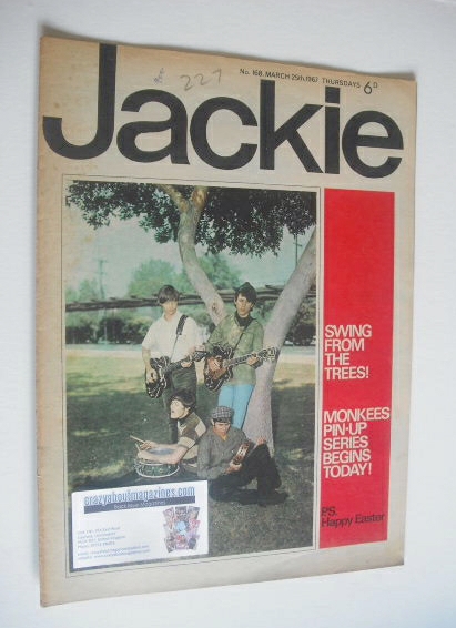 <!--1967-03-25-->Jackie magazine - 25 March 1967 (Issue 168)
