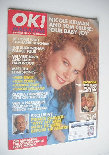 <!--1993-09-->OK! magazine - Nicole Kidman cover (September 1993)