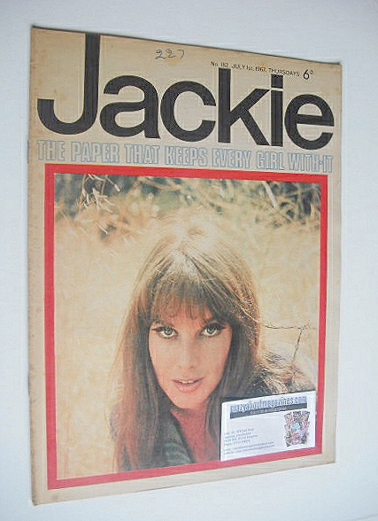<!--1967-07-01-->Jackie magazine - 1 July 1967 (Issue 182)