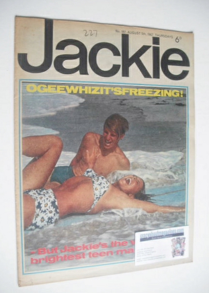<!--1967-08-05-->Jackie magazine - 5 August 1967 (Issue 187)