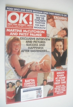 OK! magazine - Patsy Palmer cover (23 April 1999 - Issue 158)