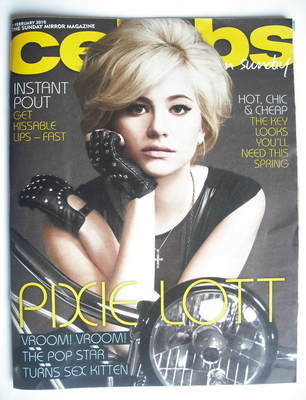 Celebs magazine - Pixie Lott cover (7 February 2010)